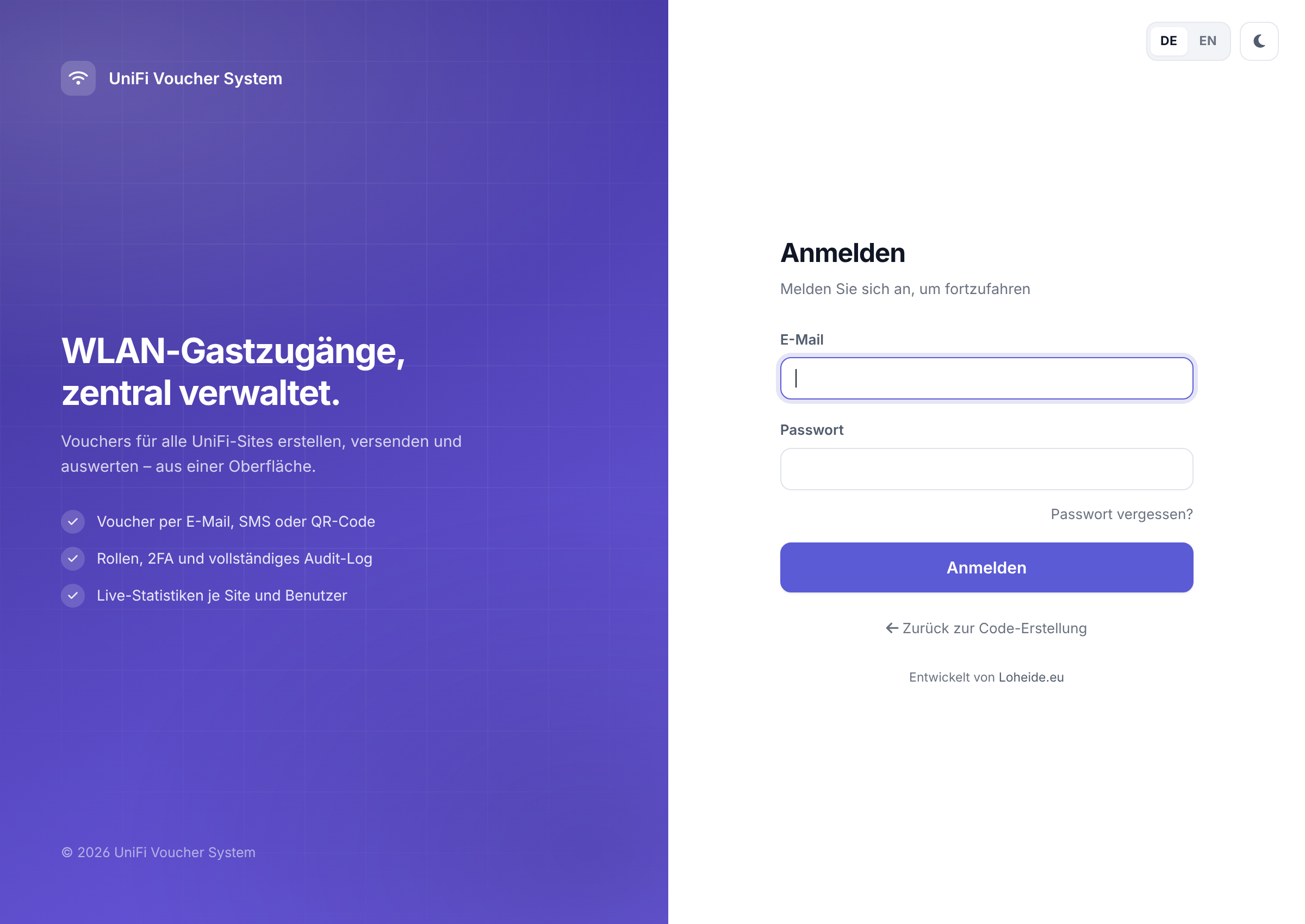 Anmeldung