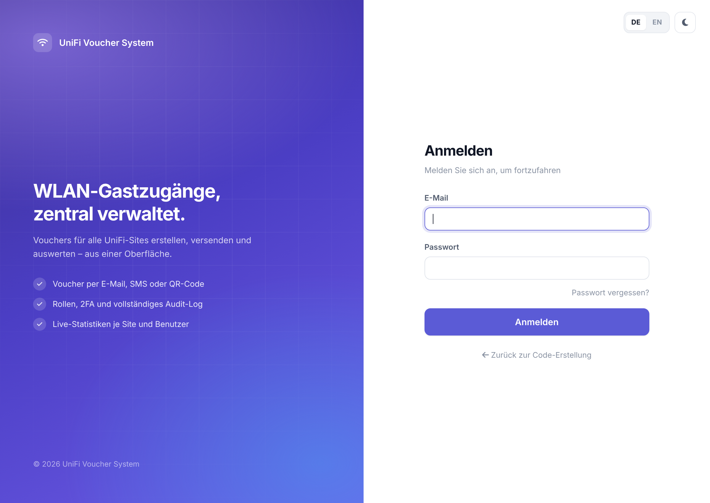 Anmeldung