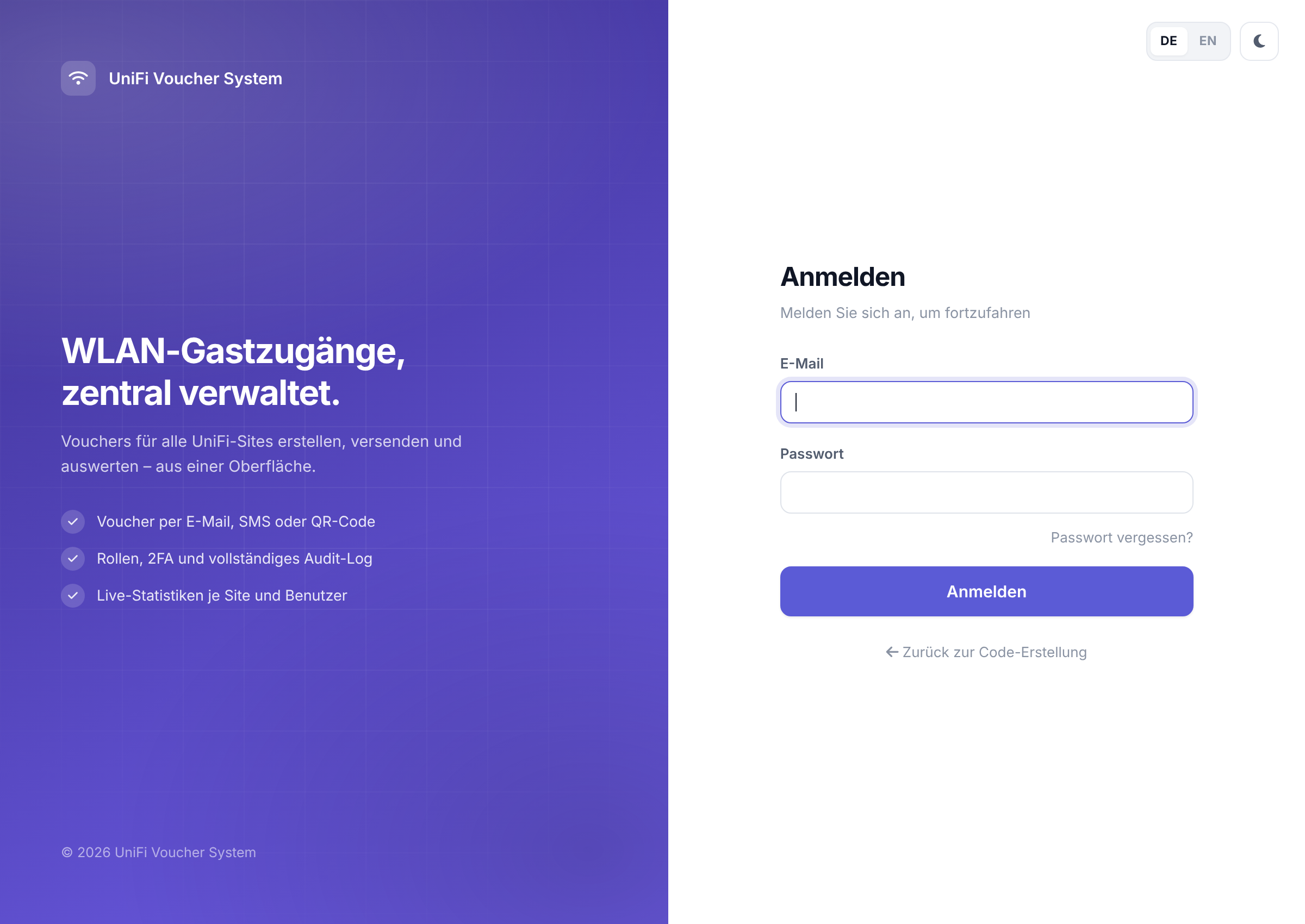 Anmeldung